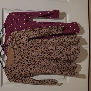 Two Girls Long Sleeve Dresses, Cat&Jack, Size Medium